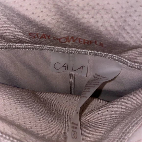 Calia Plus Size Metallic Zebra Leggings - Picture 2 of 2